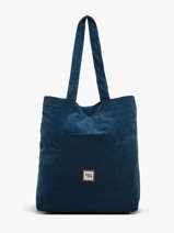 Sac Port� �paule A4 Basilic pepper Bleu delhi BDEH03