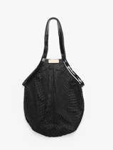 Sac Port paule Filet Coton Vanessa bruno Noir filet 26V40700