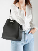 Longchamp Le roseau Hobo bag Violet-vue-porte