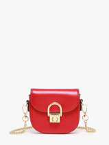 Sac Bandoulire Xs Altair Cuir Etrier Rouge altair EALA081X