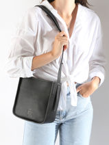 Sac Bandouli�re S Foudre Cuir Etrier Multicolore foudre EFOD087S-vue-porte