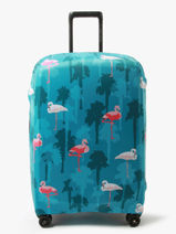Housse Valise Snowball Bleu accessoires L-vue-porte