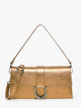 Sac Port� �paule Nine Cuir Milano Or nine NI24066