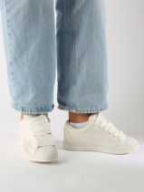 Sneakers Binary Buffalo Blanc women 1636120-vue-porte