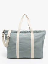 Sac Port� �paule Jean Coton Hindbag Bleu best seller JEAN