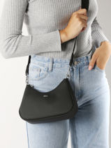 Shoulder Bag Daily City Lacoste Black daily city NF4756DZ-vue-porte