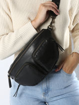 Belt Bag Cargo Basilic pepper Black cargo BCAR02-vue-porte