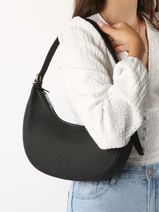 Leather Olga Shoulder Bag Nathan baume Black nathan 1932 64-vue-porte