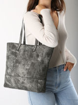 Sac Port� �paule Format A4 Gallantry Noir format a4 M9440-vue-porte