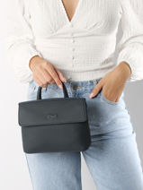 Sac Bandouli�re Calie Cuir Nathan baume Bleu nathan 19-vue-porte