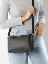 Shoulder Bag Noelle Guess Black noelle BG787912-vue-porte