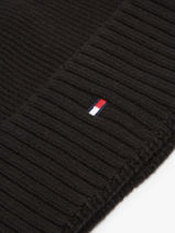 Bonnet Tommy hilfiger Noir th flag AM12796-vue-porte