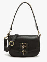 Sac Bandoulire Heritage Cuir Biba Noir heritage COD1L