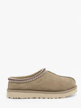 Slippers Tasman In Leather Ugg Beige women 5955