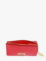 Leather Ang�le Card Holder Lancel Red angele A13158-vue-porte