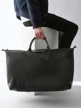 Longchamp Boxford Travel bag Black-vue-porte