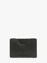 Card Holder Leather Paul marius Black vintage GABIN