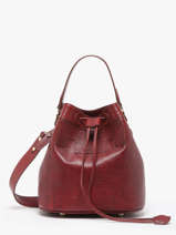 Sac Seau La Suite 1960 Cuir Paul marius Rouge la suite 1960 CAPUC960