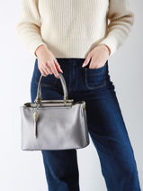 Sac � Main Azalie Ted lapidus Gris azalie TLHF9583-vue-porte