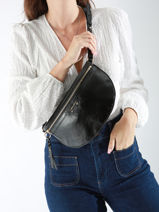 Sac Banane Othilia Cuir Vanessa bruno Noir othilia 31V40878-vue-porte