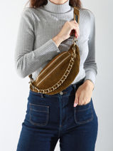 Belt Bag Mila louise Brown vintage 23689V-vue-porte