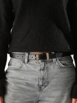 Ceinture Tommy hilfiger Noir th luxe AW16602-vue-porte