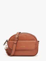 Sac Bandoulire Vintage Cuir Nat et nin Marron vintage JUDY