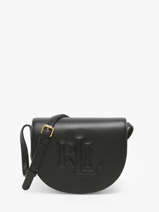 Sac Bandoulire Anstey Cuir Lauren ralph lauren Noir anstey 31950130