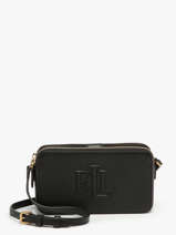 Sac Bandoulire Anstey Cuir Lauren ralph lauren Noir anstey 32951475