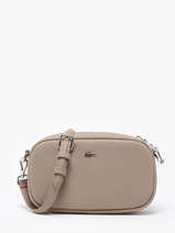 Sac Bandouli�re Daily City Lacoste Beige daily city NF4755DZ