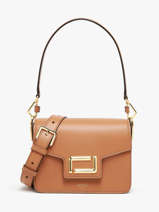 Shoulder Bag Angele Leather Lancel Brown angele A13147