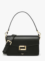 Sac Port paule Angele Cuir Lancel Noir angele A13149