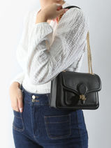 Crossbody Bag Bradley Leather Lauren ralph lauren Black bradley 31941807-vue-porte