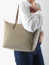 Sac Port paule Keaton 31 Nylon Lauren ralph lauren Vert chadwick 31950007-vue-porte