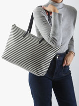 Shopping Bag L.12.12 Concept Lacoste Multicolor l.12.12 concept NF4792SJ-vue-porte