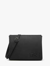 Sac Bandouli�re Brugge Cuir Nathan baume Noir n city 2