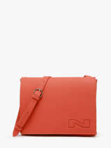 Sac Bandouli�re Brugge Cuir Nathan baume Orange n city 2