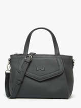 Leather Cacao Top-handle Bag Nathan baume Gray candy 6