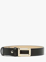 Ceinture Ajustable Lancel Noir angele A13256