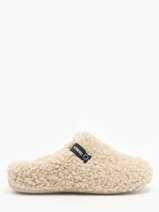 Chaussons York Curly Verbenas Beige women 86050660