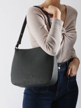 Leather Lou Shoulder Bag Nathan baume Gray egee 5-vue-porte