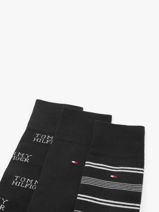 Socks Tommy hilfiger Black socks 71229783-vue-porte