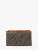 Wallet Th Monoplay Tommy hilfiger Brown th monoplay AW16589