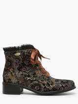 Bottines En Cuir Laura vita Multicolore women 6260