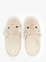 Slippers La maison de l'espadrille Beige women 7