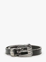 Ceinture Femme Rikka Cuir Pieces Noir rikka 17153235