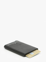 Wallet Th Premium Leather Tommy hilfiger Black th premium AM12760-vue-porte