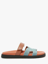 Mules Missile En Cuir Steve madden Multicolore women 11003028