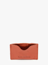 Porte-cartes Gabin Ginger Cuir Paul marius Marron ginger GABINGIN-vue-porte