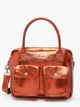 Sac Port Main Le Dandy Ginger Cuir Paul marius Marron ginger DANDYGIN